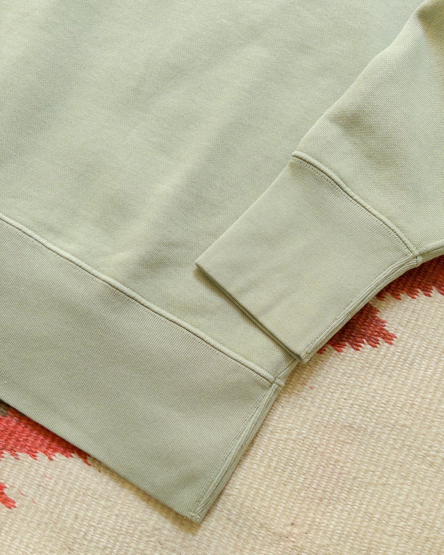 Peace Crewneck Sweatshirt - Faded Olive