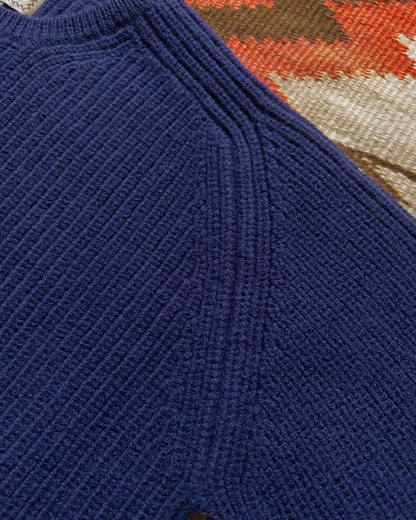 Highland Shakerknit Sweater - Navy