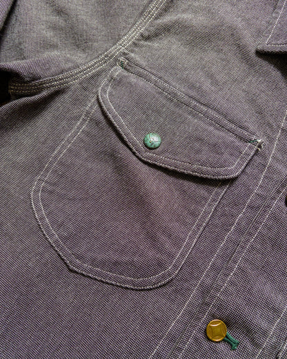 Heavyweight Pinpoint Canvas Barn Jacket - Night Sky