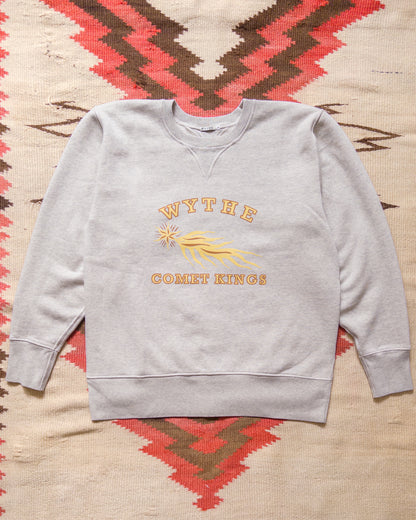 Comet Kings Crewneck Sweatshirt - Heather Grey