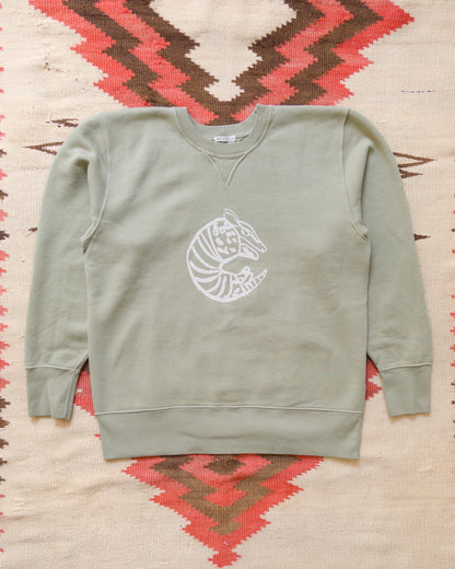 Armadillo Crewneck Sweatshirt - Faded Olive