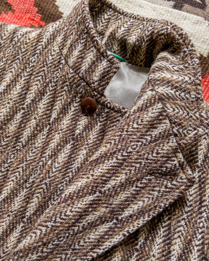 Western Topcoat - Diamond Ombre Tweed