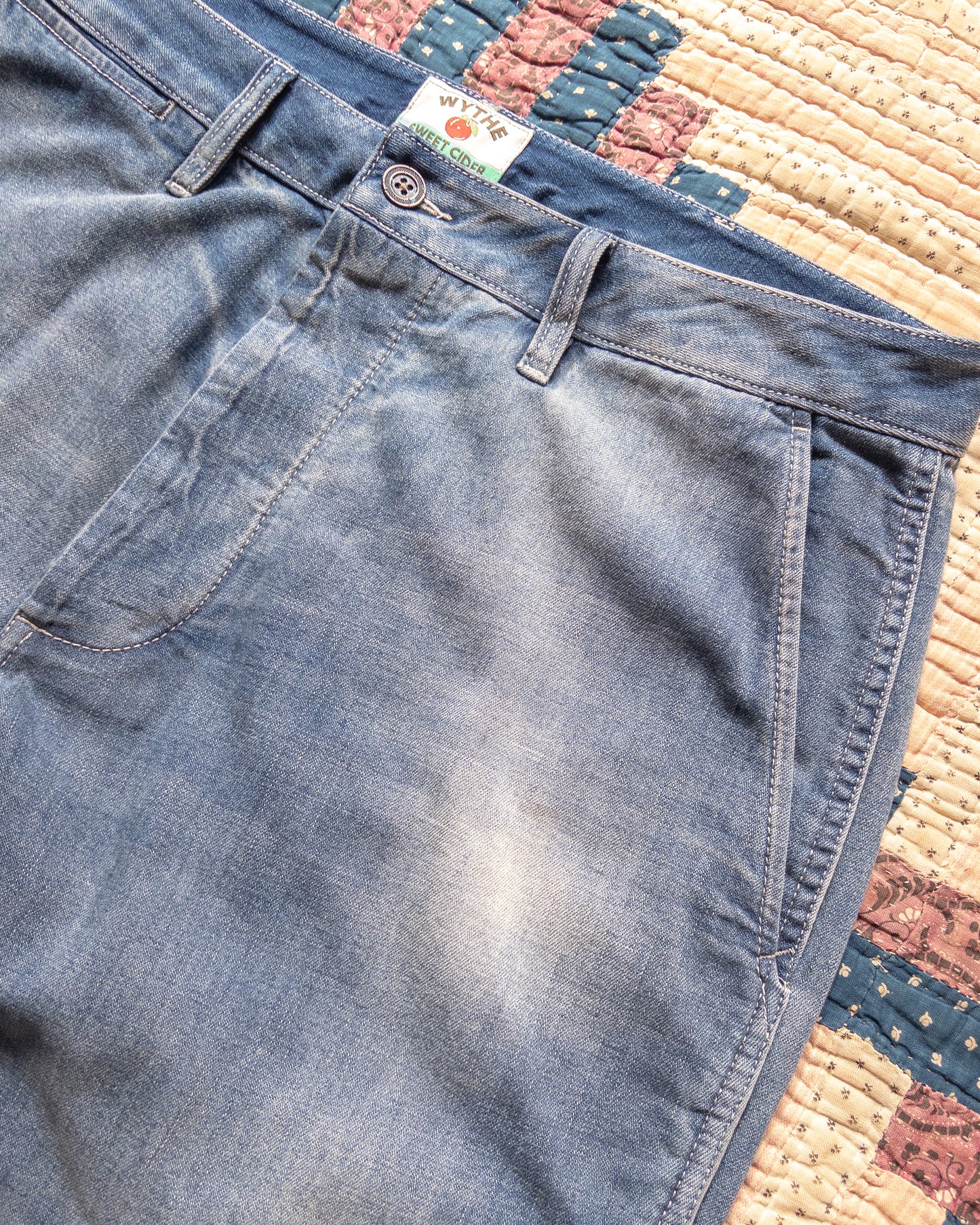 Denim Chino - Washed Indigo