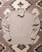Garment Dyed Longsleeve Polo - Palomino