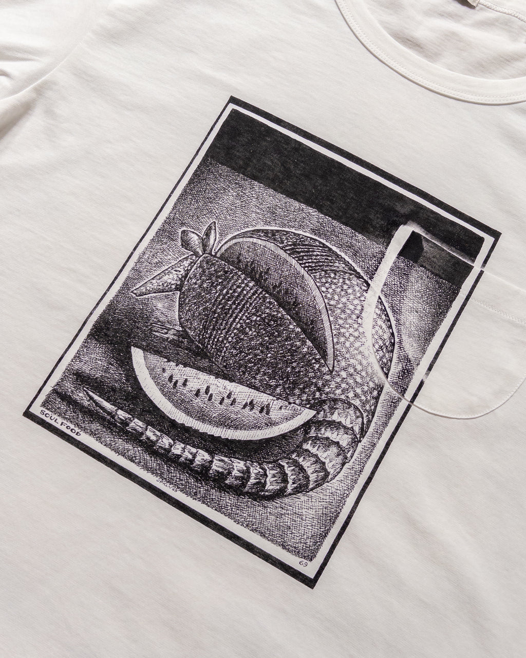Jim Franklin Tubular Pocket T-Shirt - Soul Food