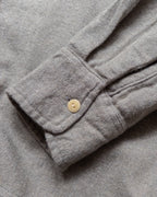 Washed Flannel Workshirt - Dapple Grey