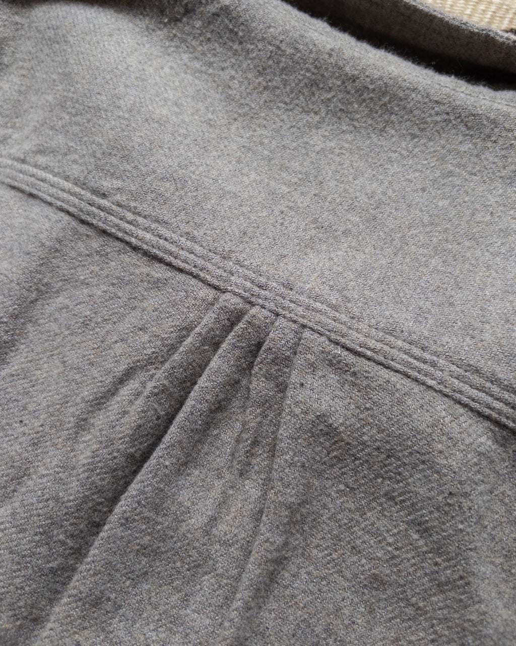 Washed Flannel Workshirt - Dapple Grey