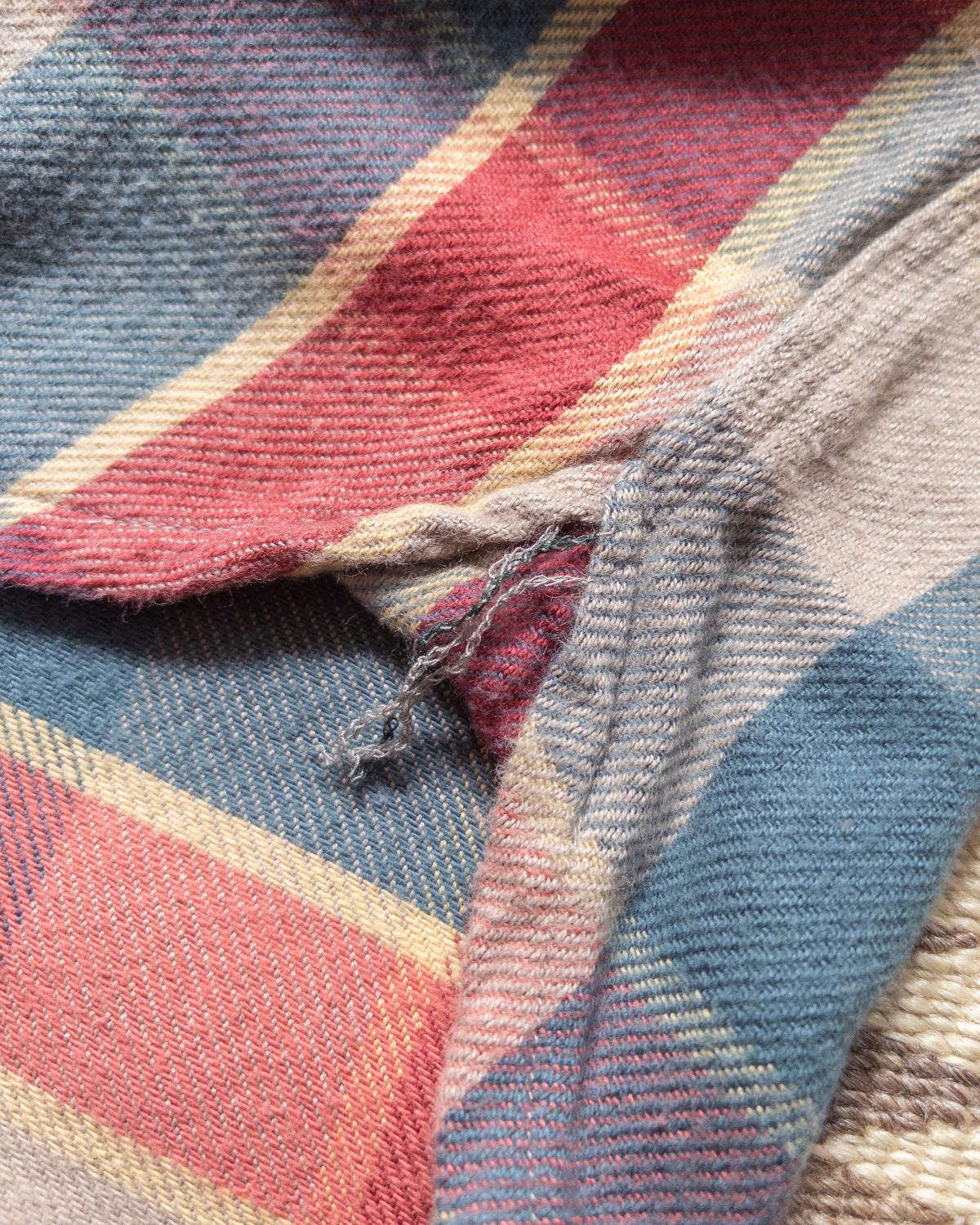 Washed Flannel Workshirt - Conservation Plaid