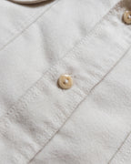 Moleskin Officer's Shirt - Alabaster