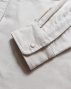 Moleskin Pearlsnap Shirt - Alabaster