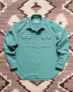 Moleskin Pearlsnap Shirt - Century Green