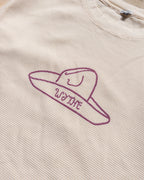 Cowboy Hat Longsleeve Thermal - Cream