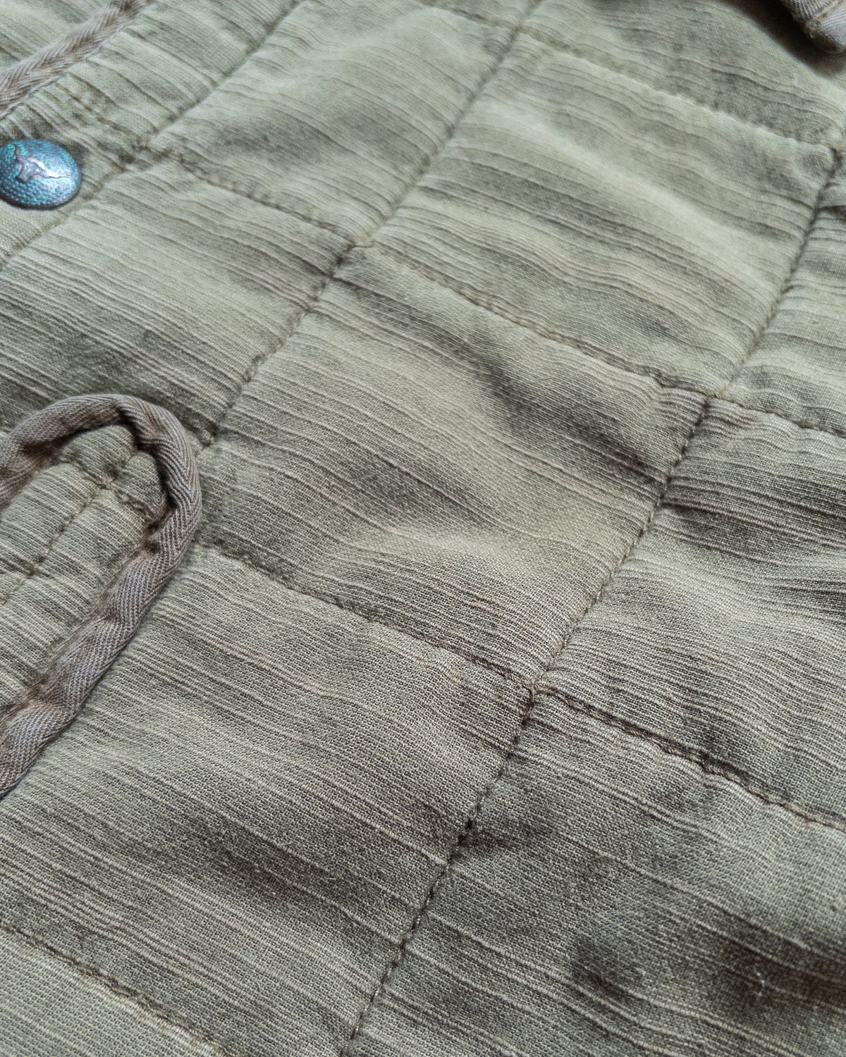 Quilted Hunting Jacket - Olive