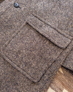 Raglan Overcoat - Irish Stout Twill Tweed