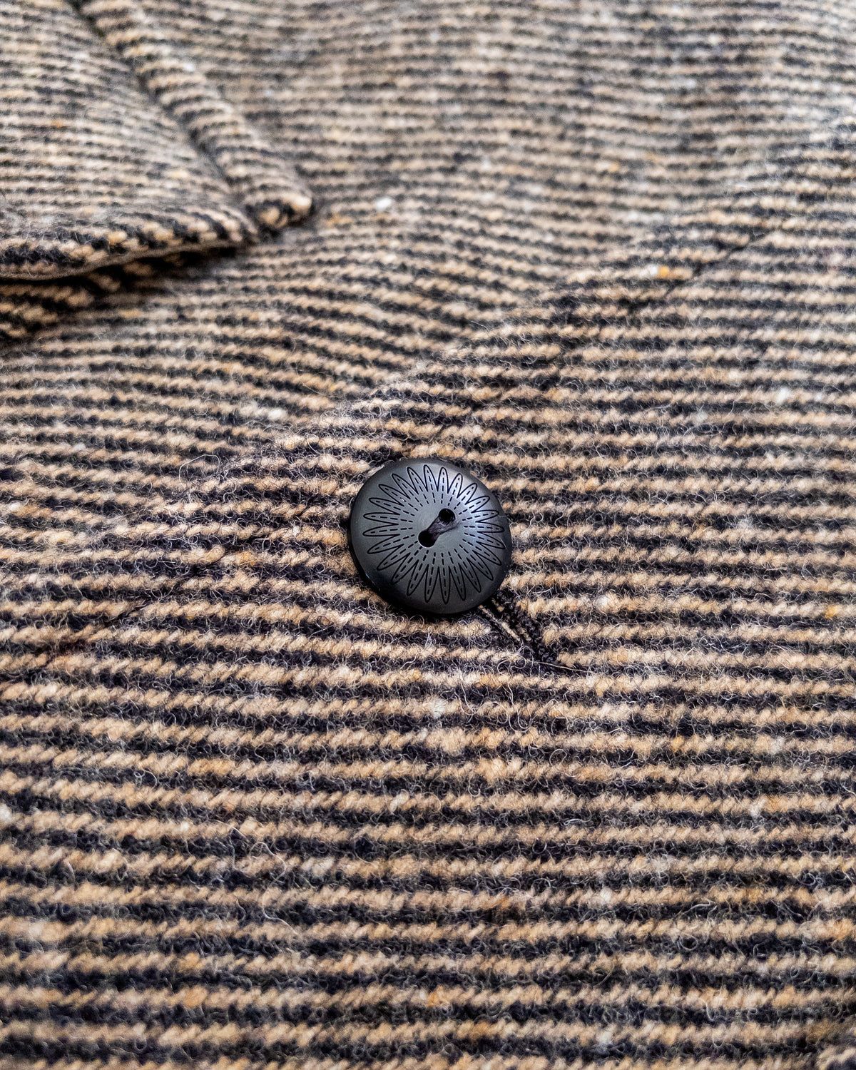 Raglan Overcoat - Irish Stout Twill Tweed