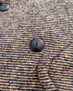 Polo Coat - Irish Stout Twill Tweed