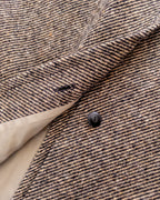 Polo Coat - Irish Stout Twill Tweed