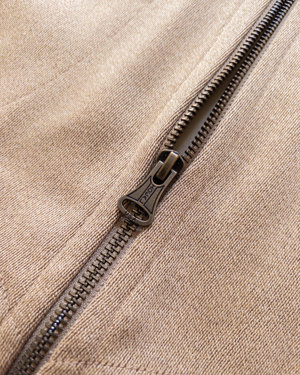 Wool Whipcord Magnolia Jacket - Tan on Tan