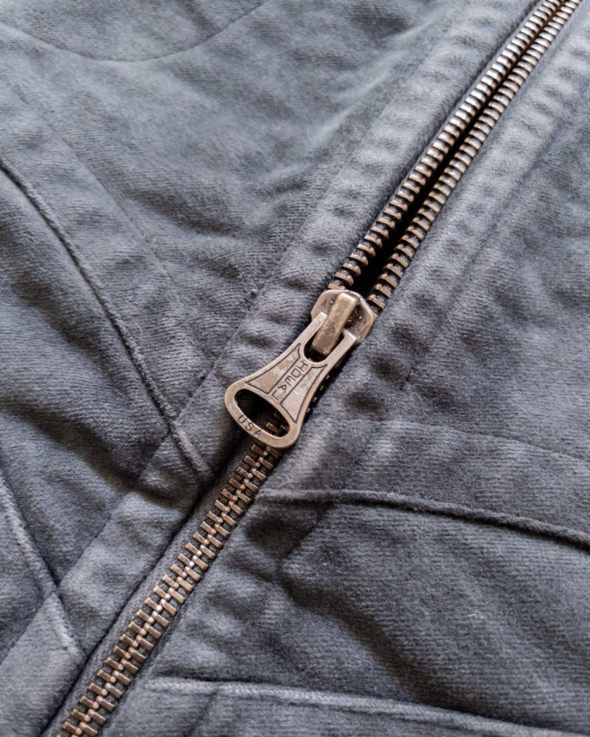Moleskin Magnolia Jacket - Faded Black