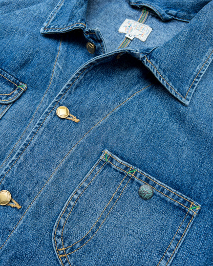 Denim Barn Jacket - Washed Indigo
