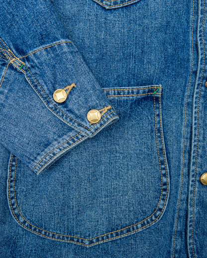 Denim Barn Jacket - Washed Indigo