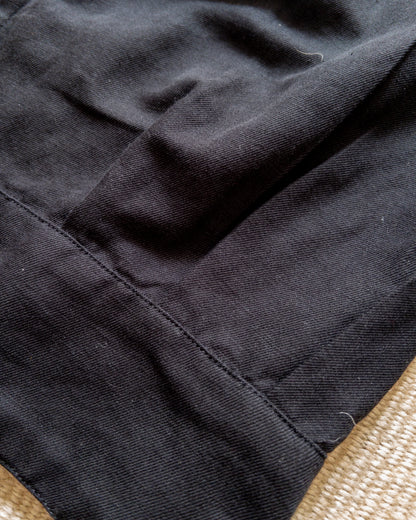 Cotton/Linen Twill Daytripper Jacket - Faded Black