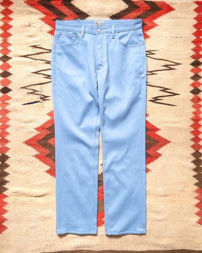 Bedford Cord Five Pocket Pants - Sky Blue - USA