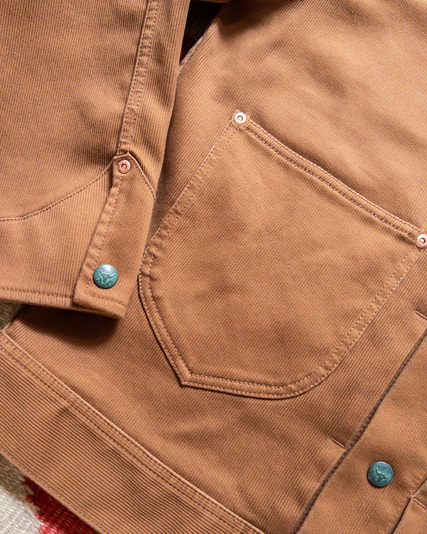 Bedford Cord Ranch Jacket - Bay Brown
