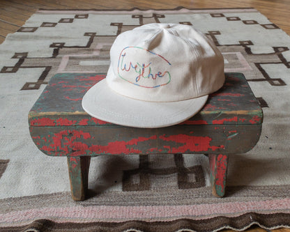 Chainstitched Canvas Ranch Hat - Cream