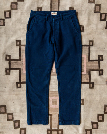 Rustic Plainweave Chino - Indigo